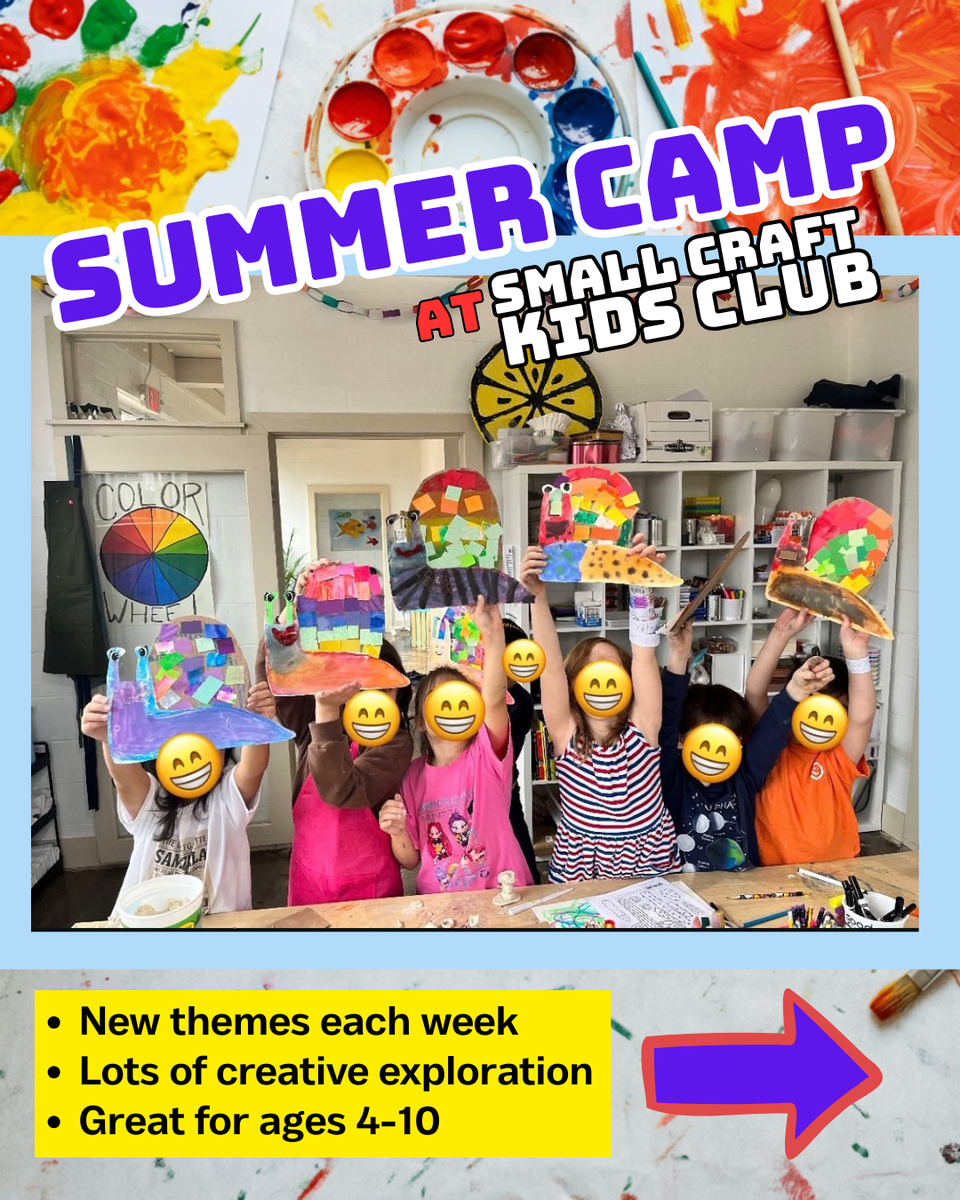 Summer Camps at Small Craft Kids Club! (ages 4 to 10) — photo 1 of 2
