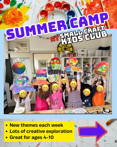 Summer Camps at Small Craft Kids Club! (ages 4 to 10)